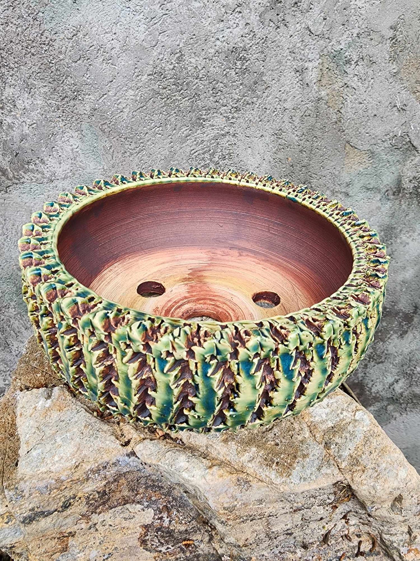 Handmade Pottery - Vertebrae Vessel No. 159
