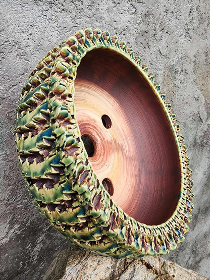 Handmade Pottery - Vertebrae Vessel No. 159