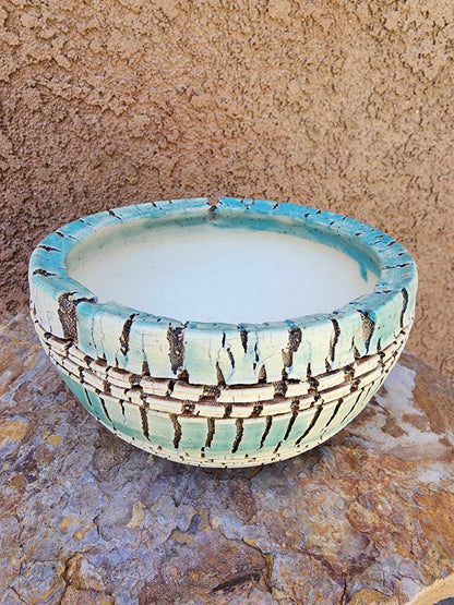 Handmade Pottery — Aqueduct Relic Bowl No. 174