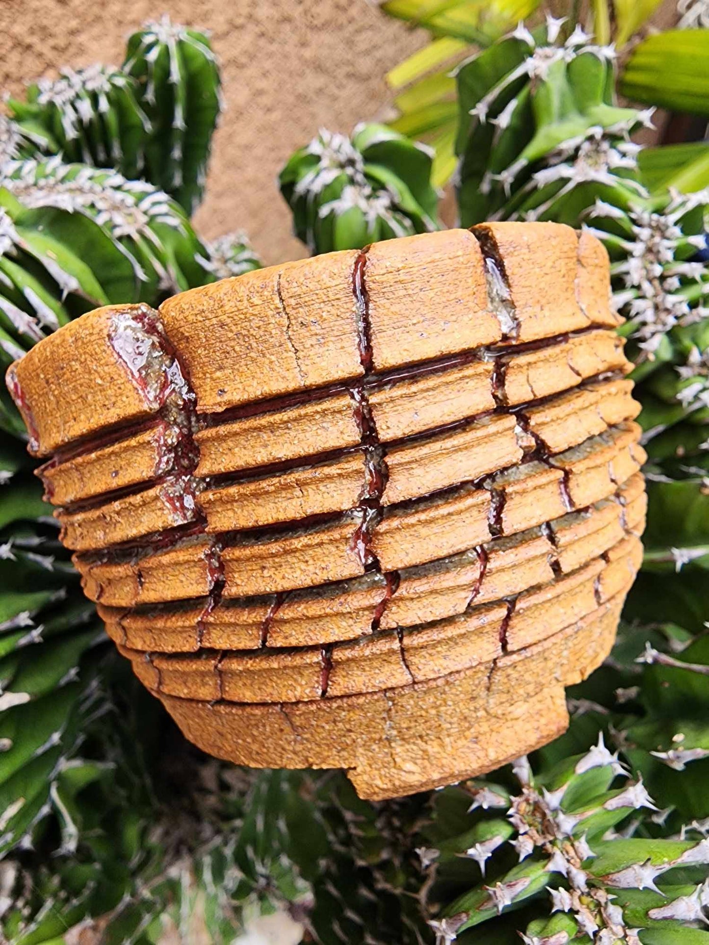 Handmade Pottery — Desert Strata Vessel No. 177