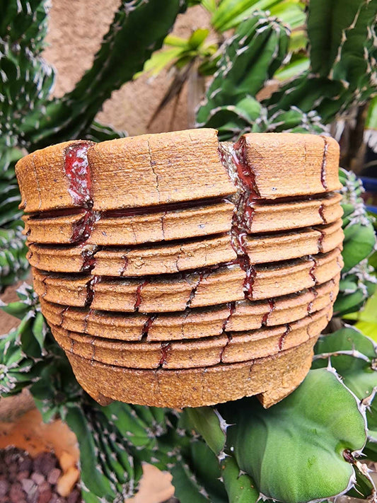 Handmade Pottery — Desert Strata Vessel No. 177