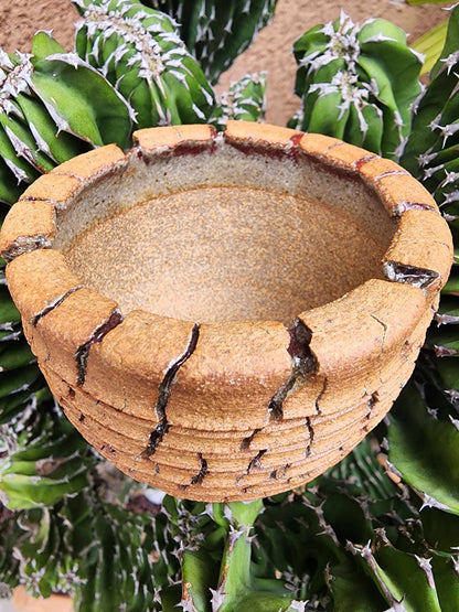 Handmade Pottery — Desert Strata Vessel No. 177