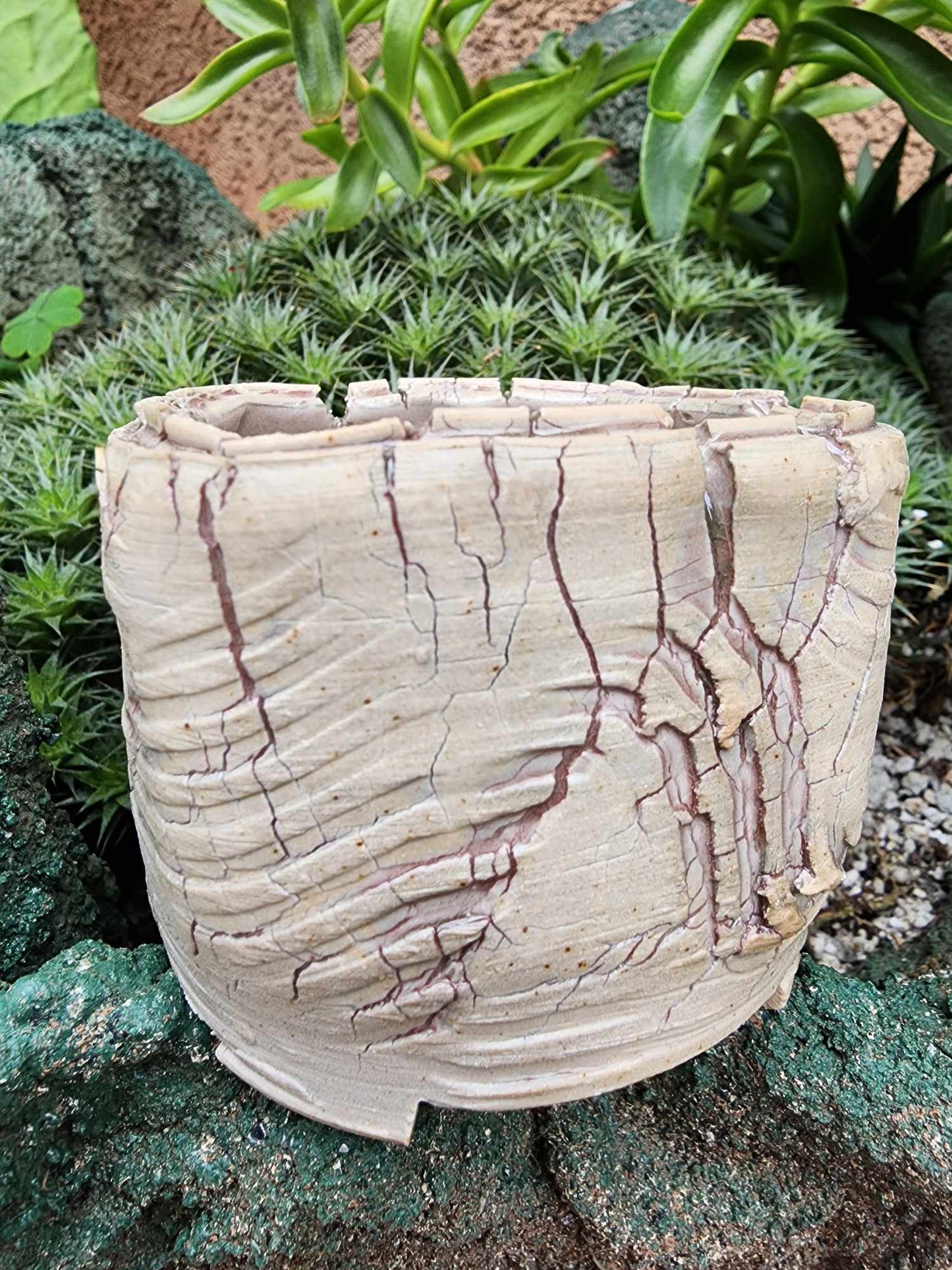 Handmade Pottery — Fault Line Vessel No. 161