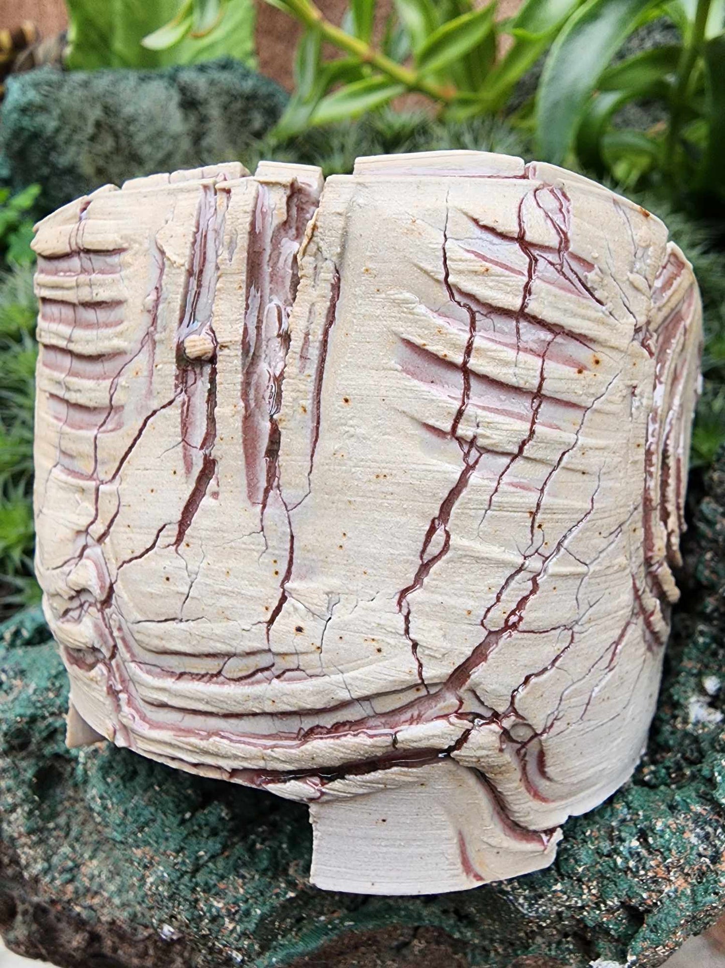 Handmade Pottery — Fault Line Vessel No. 161