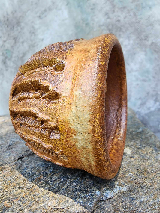 Handmade Pottery – Fossil Fern Vessel No. 170