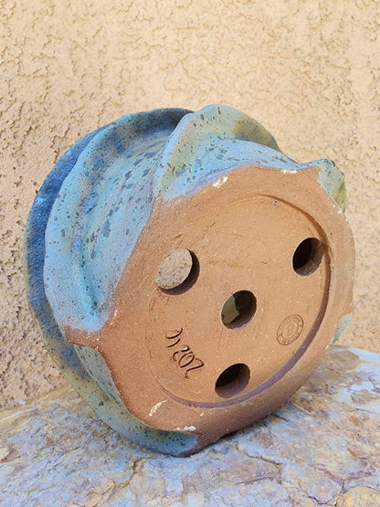 Handmade Pottery — Glacial Fold Vessel No. 175