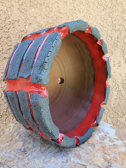 Handmade Pottery — Lava Fault Vessel No. 165