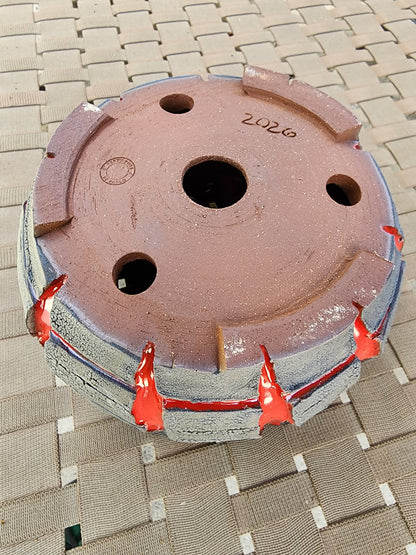 Handmade Pottery — Lava Fault Vessel No. 165