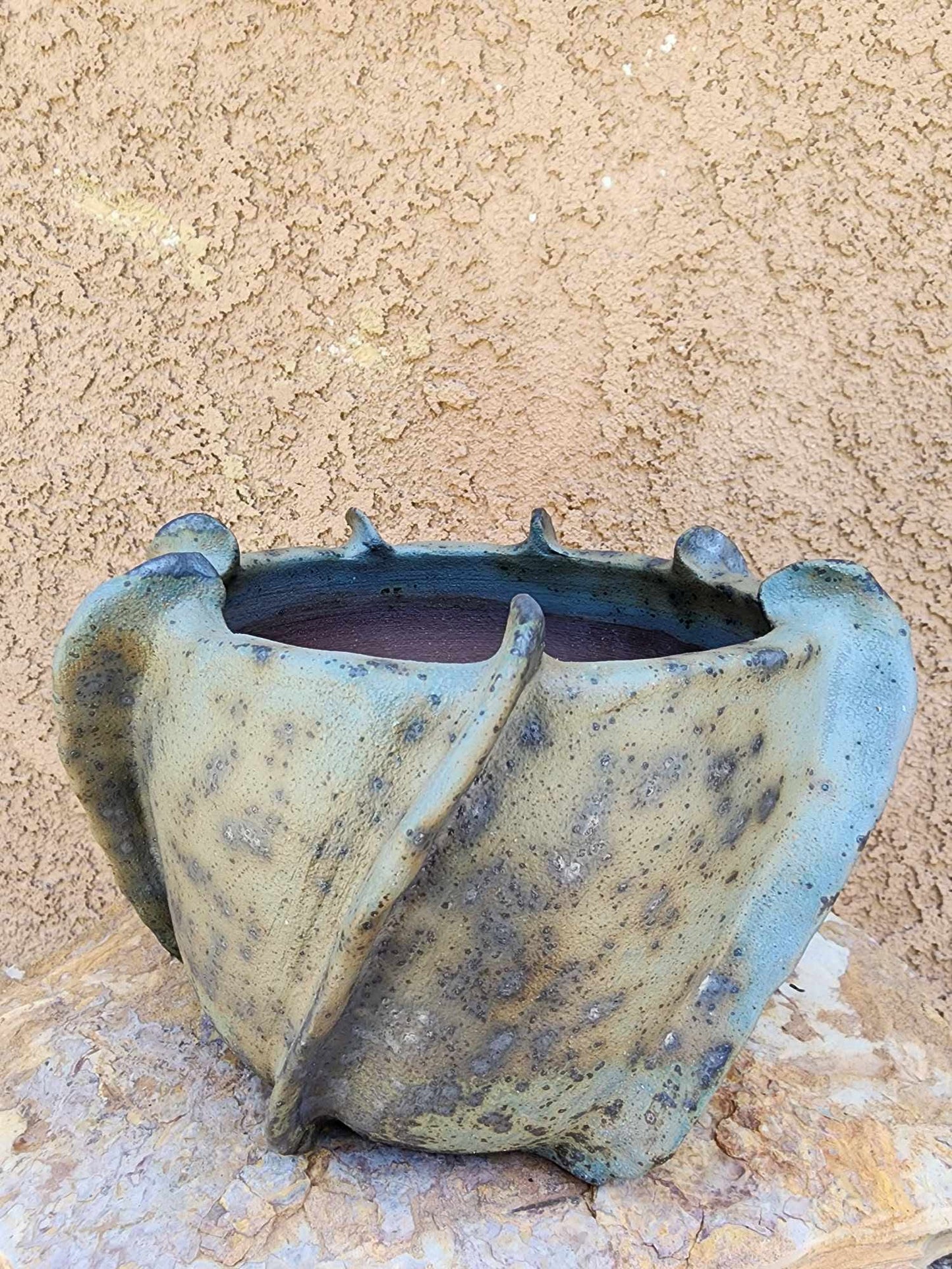 Handmade Pottery - Dune Fold Vessel No. 194