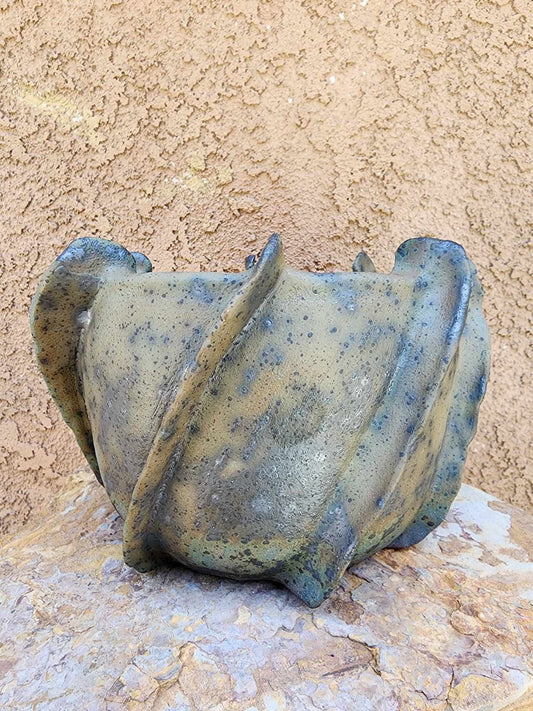 Handmade Pottery - Dune Fold Vessel No. 194