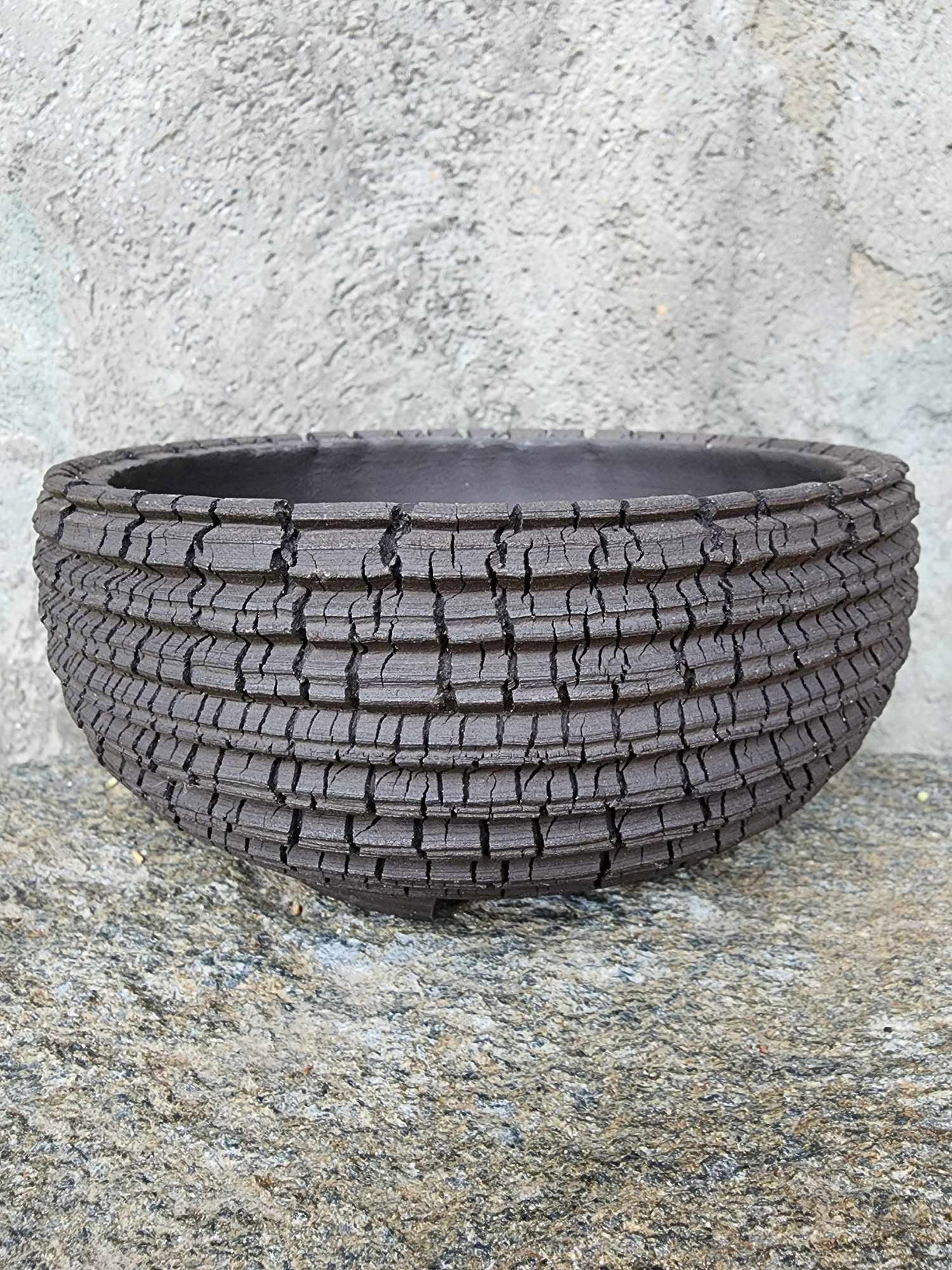 Handmade Pottery - Ember Falls Planter No. 202