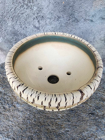 Handmade Pottery - Limestone Terrace Basin No. 204