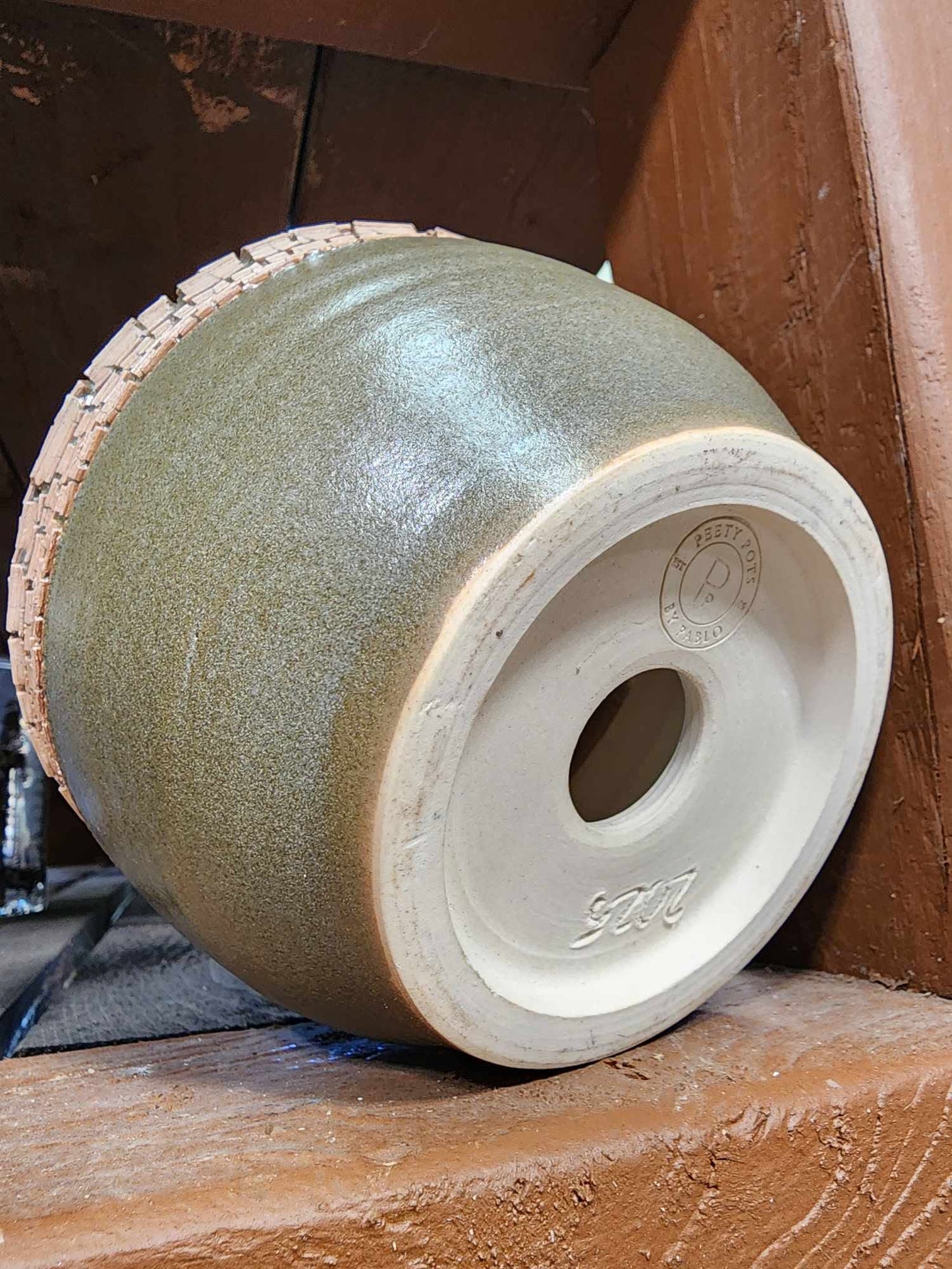 Handmade Pottery - Olive Mason - No. 182