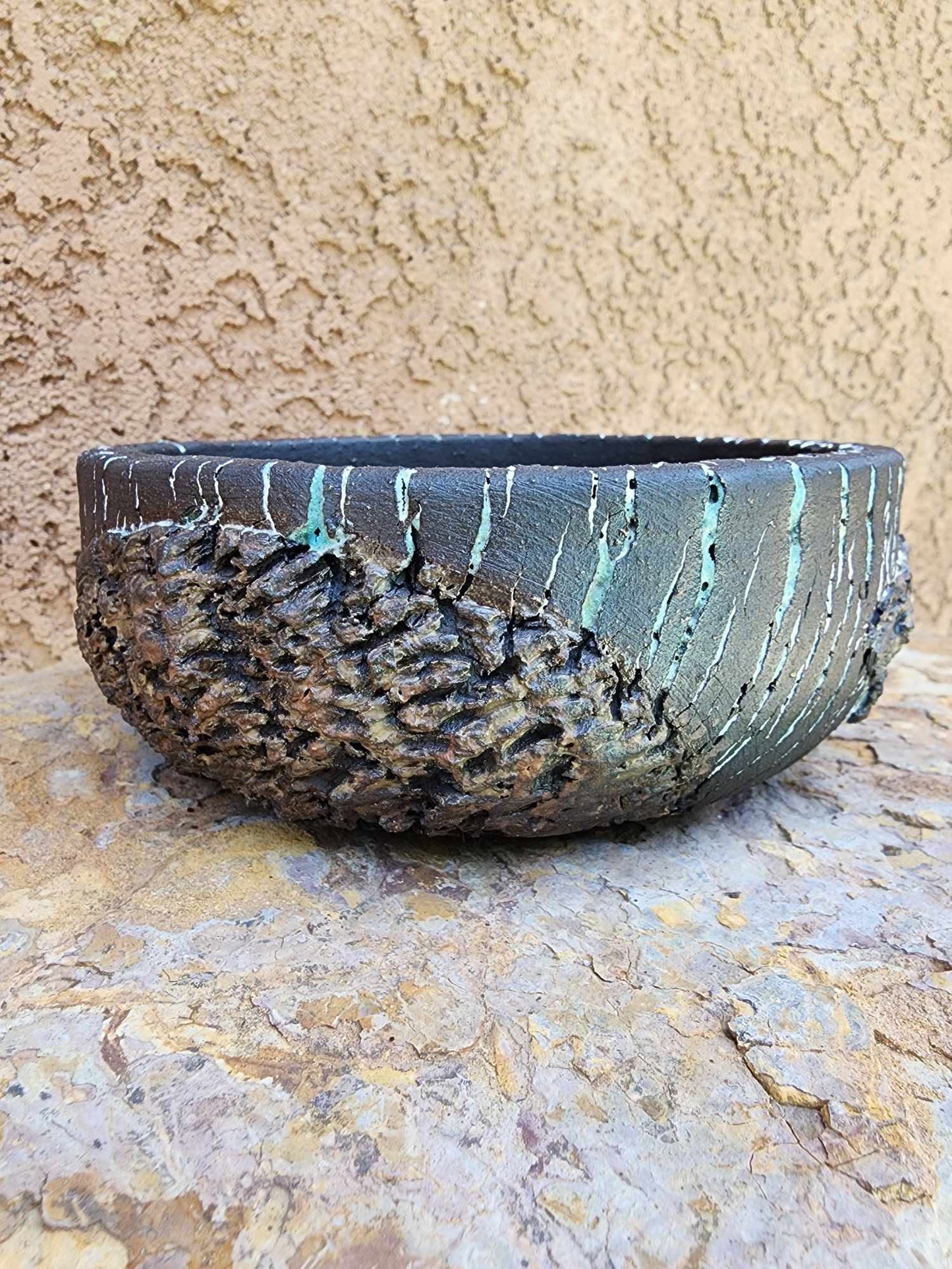 Handmade Pottery - Scoria Basin No. 190