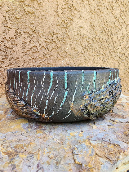Handmade Pottery - Scoria Basin No. 190
