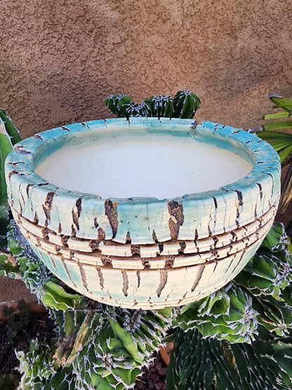 Handmade Pottery — Aqueduct Relic Bowl No. 174