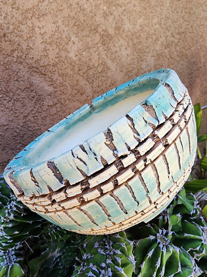 Handmade Pottery — Aqueduct Relic Bowl No. 174