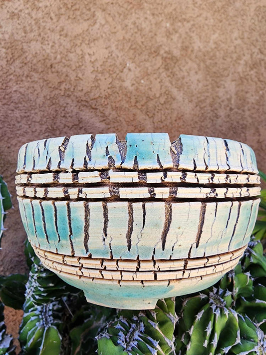 Handmade Pottery — Aqueduct Relic Bowl No. 174