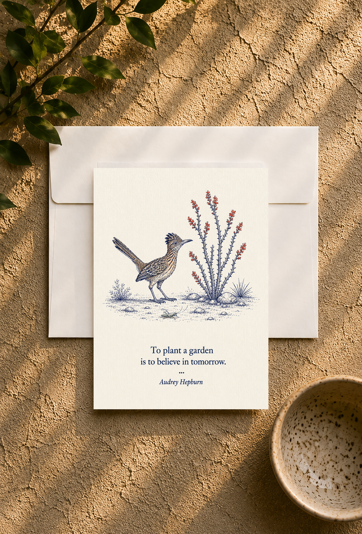 Roadrunner — Small Society Art Card