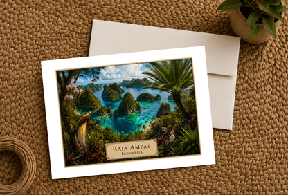 Raja Ampat — Botanical Expedition Art Card