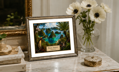 Raja Ampat — Botanical Expedition Art Card