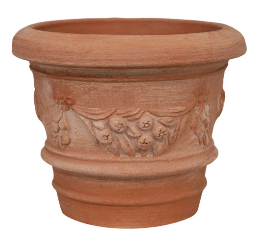 Tuscan Tuscan Terra Cotta Planter - Handmade in Italy