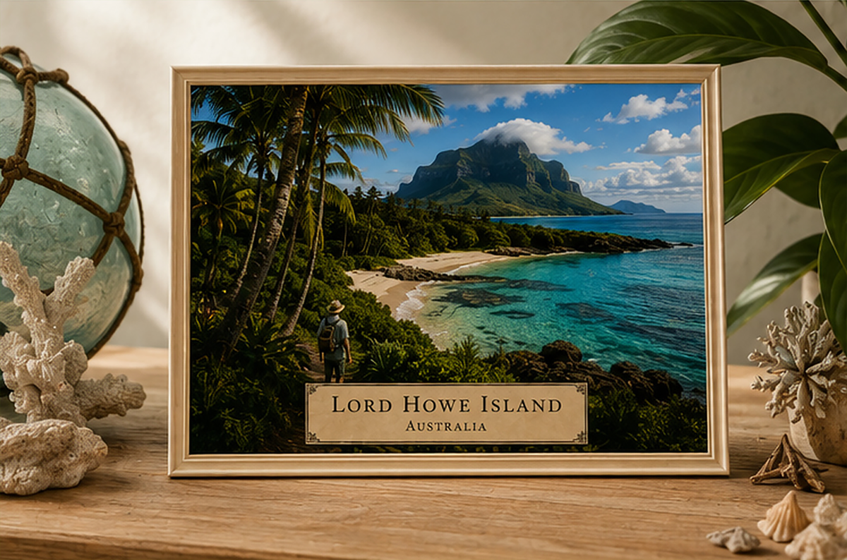 Lord Howe Island — Botanical Expedition Art Card