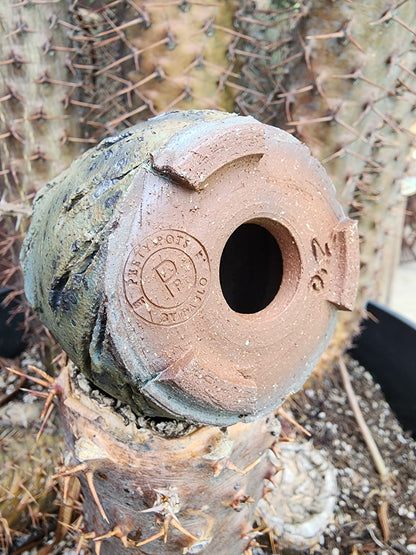 Handmade Pottery  -  Wind Carved Vessel No. 4