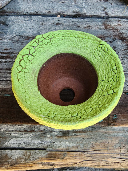 Handmade Pottery - Moss Crater Form No. 32