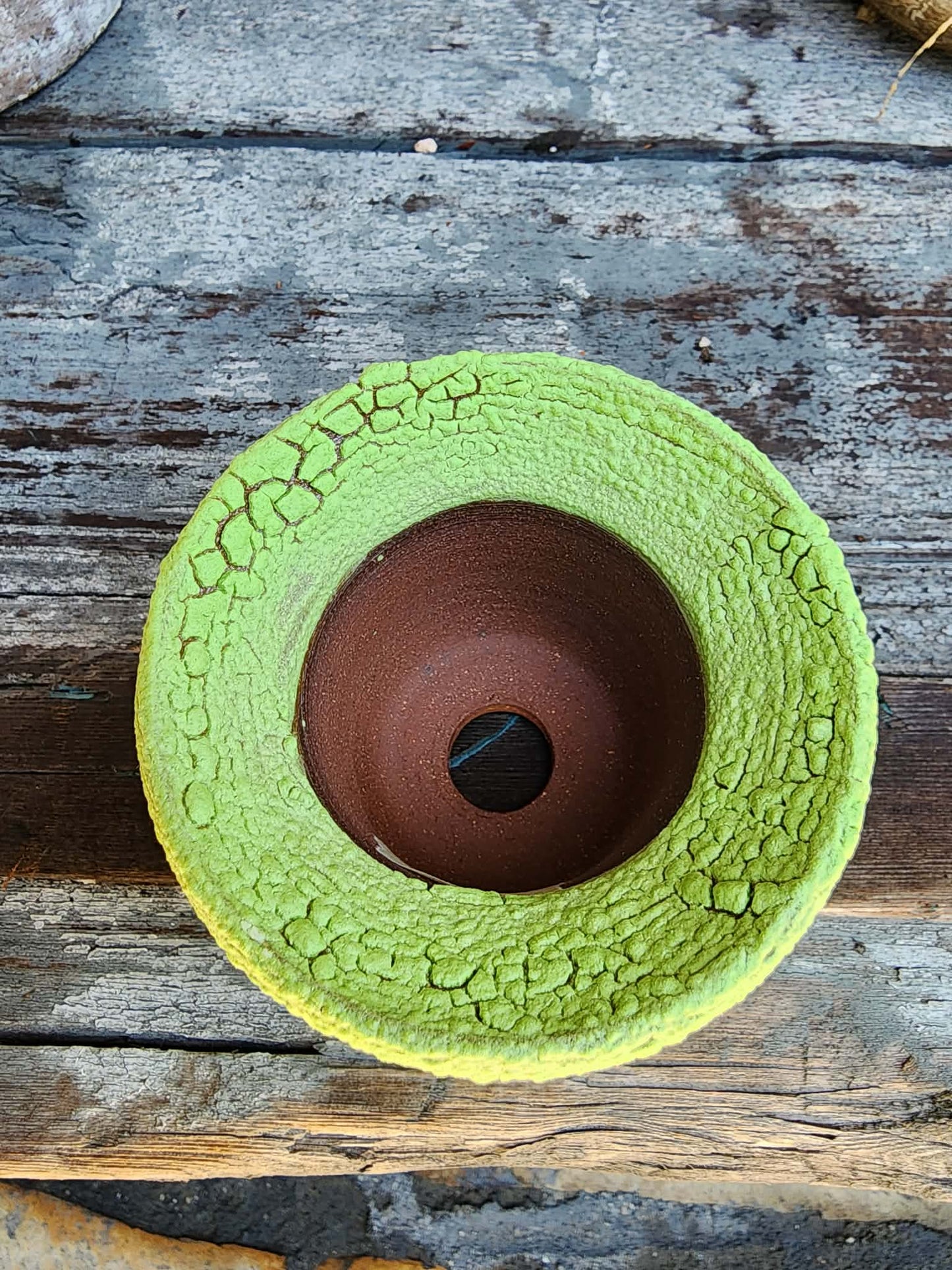 Handmade Pottery - Moss Crater Form No. 32