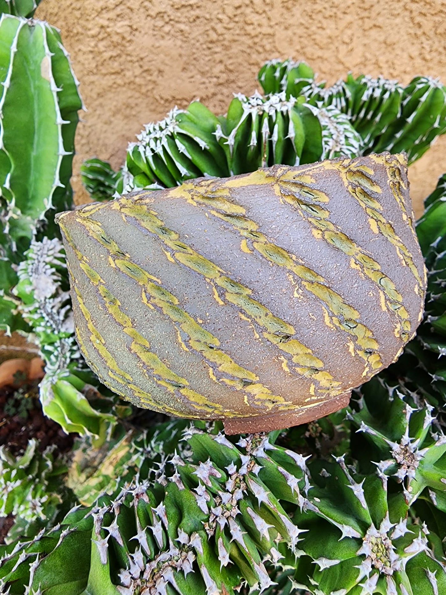 Sage Drift Bowl No. 16 handmade ceramic planter