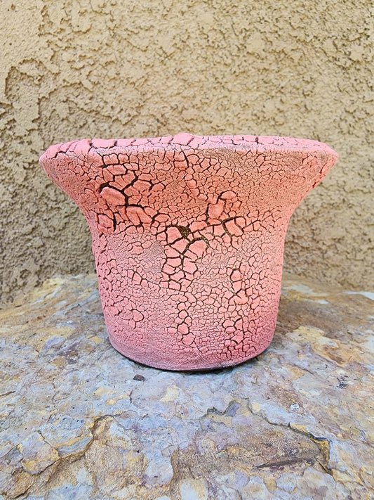 Rose Ash Vessel No. 34 handmade ceramic planter