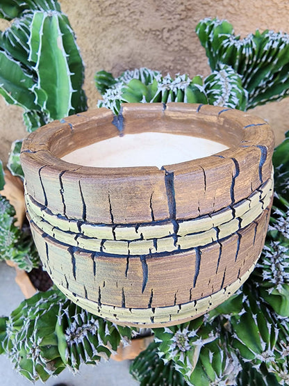 Sandstone Rift Bowl No. 21 handmade ceramic planter
