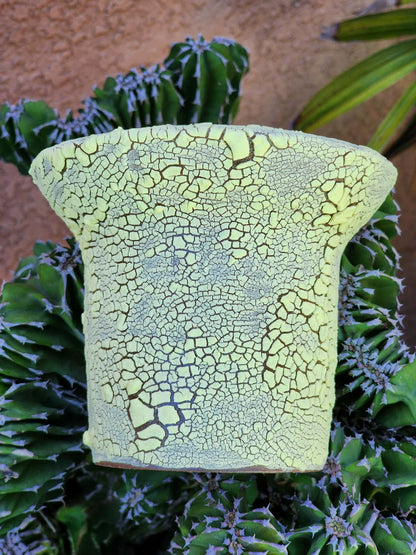 Handmade Pottery  -  Celadon Bloom Vessel No. 30