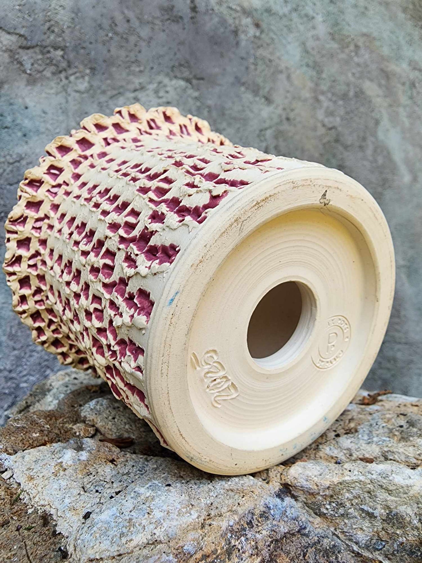 Handmade Pottery  -  Desert Lattice Planter No. 6