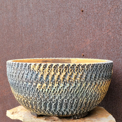 Handmade Pottery  -  Charcoal Ember Bowl No. 41