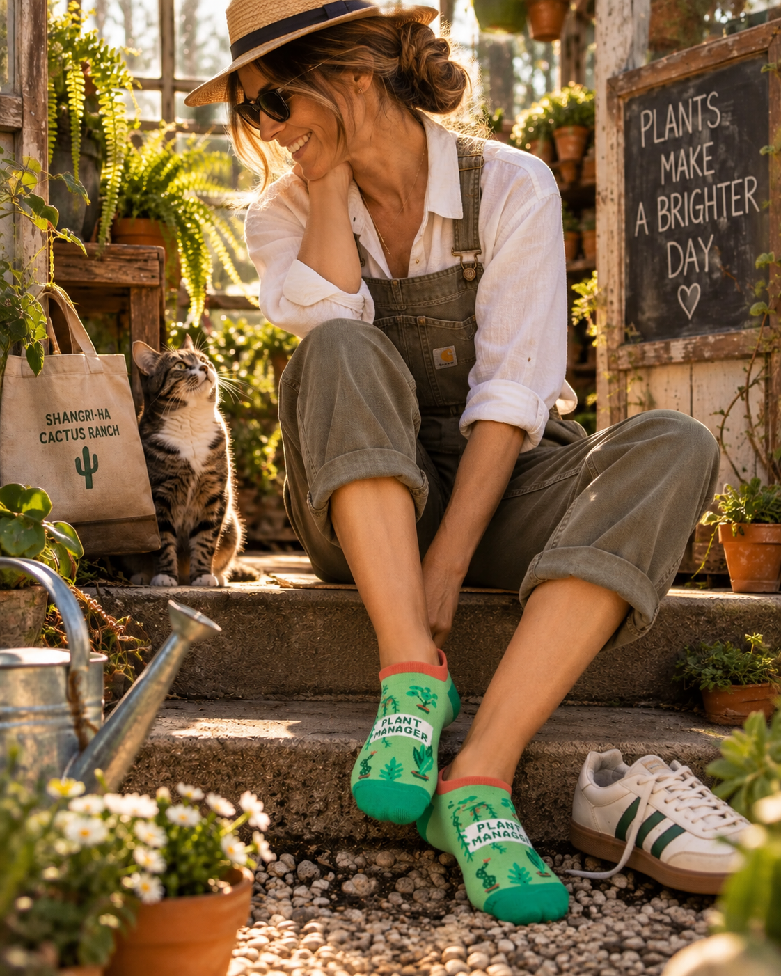 Plant Manager Sneaker Socks