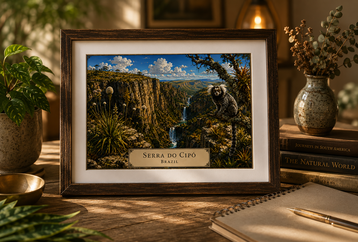 Serra do Cipó — Botanical Expedition Art Card
