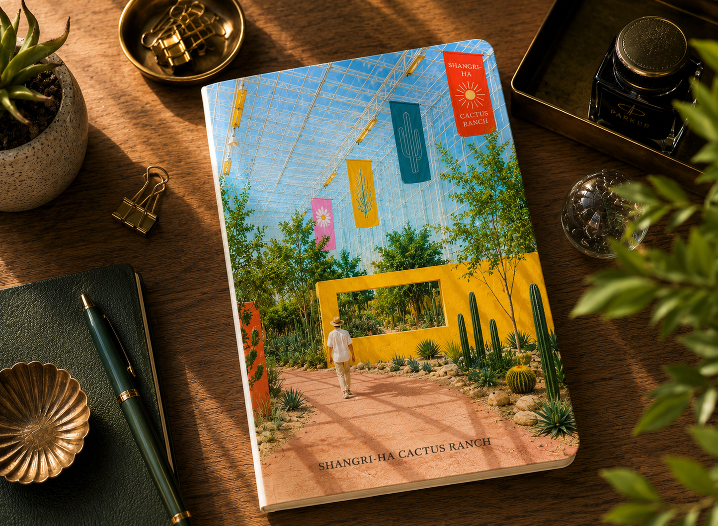 Collector Sketchbook No. 01 - The Glasshouse Garden