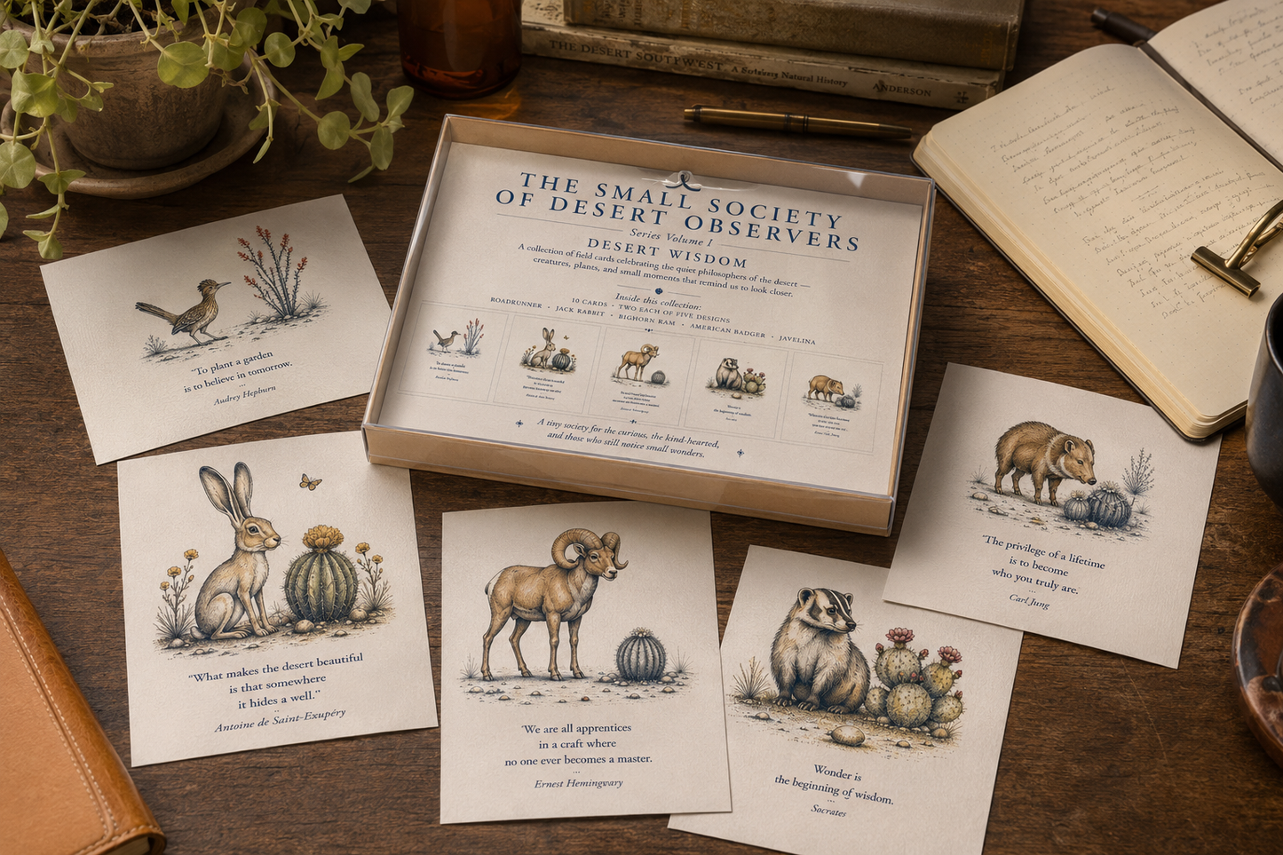 The Small Society of Desert Observers Series Volume I:  DESERT WISDOM