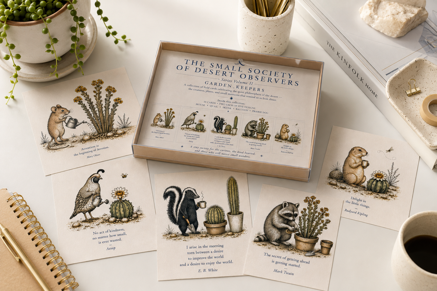 The Small Society of Desert Observers Series Volume II:  GARDEN KEEPERS