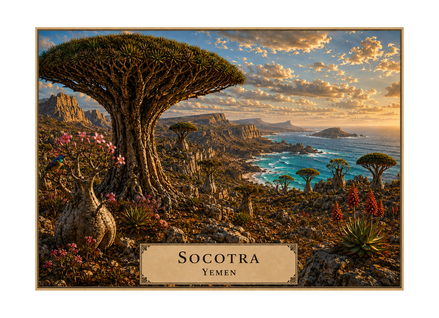 Botanical Expedition Series Volume I:  DESERTS & DRAGON TREES