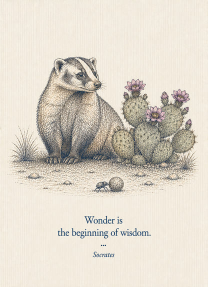 The Small Society of Desert Observers Series Volume I:  DESERT WISDOM