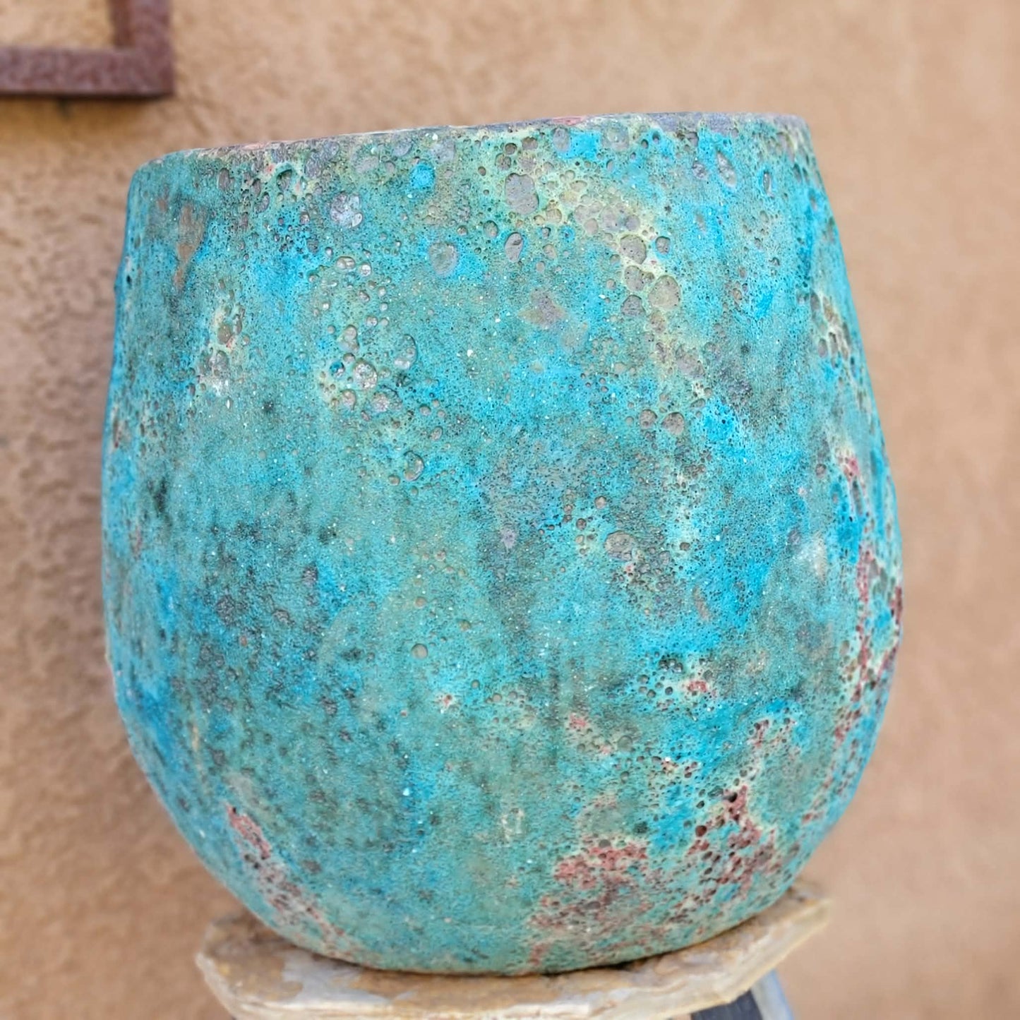 Tuscany Earthen Terra Cotta Planter - Kiln-Fired - Ocean