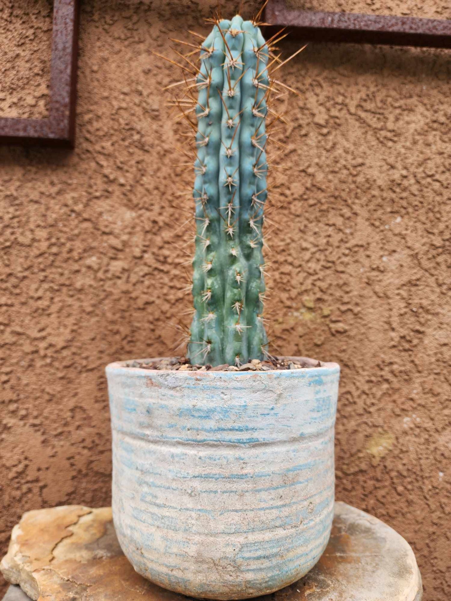 Tuscany Earthen Terra Cotta Planter – Aegean Wash No. 213