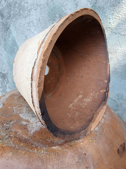 Tuscany Earthen Terra Cotta Planter — Italian Limewash Planter No. 218