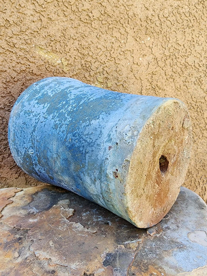 Tuscany Earthen Terra Cotta — Italian Blue Ruin Planter No. 219