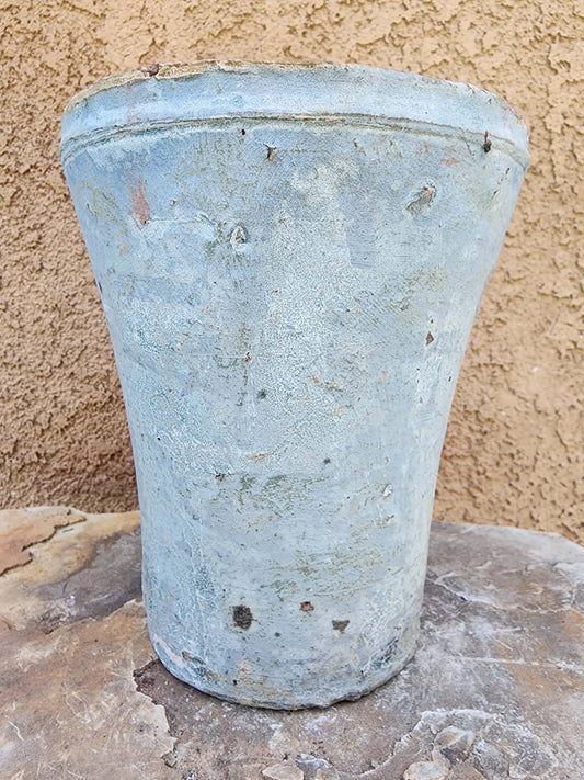 Tuscany Earthen Terra Cotta — Villa Blue Planter No. 221