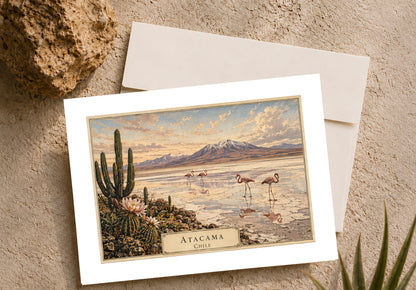 Atacama Desert — Botanical Expedition Art Card