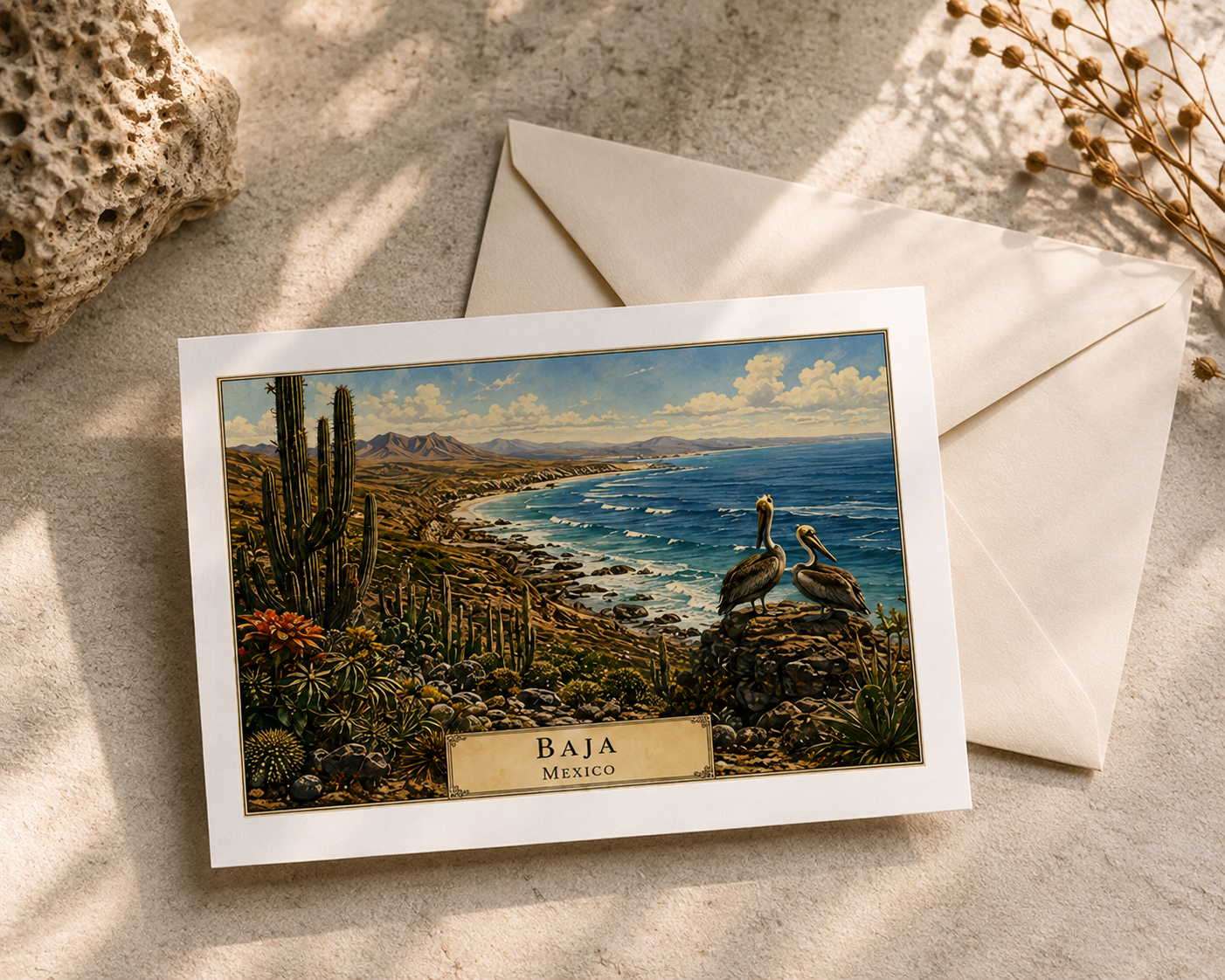 Baja — Botanical Expedition Art Card